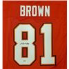 Image 2 : ANTONIO BROWN SIGNED BUCCANEERS RED JERSEY (BECKETT COA)