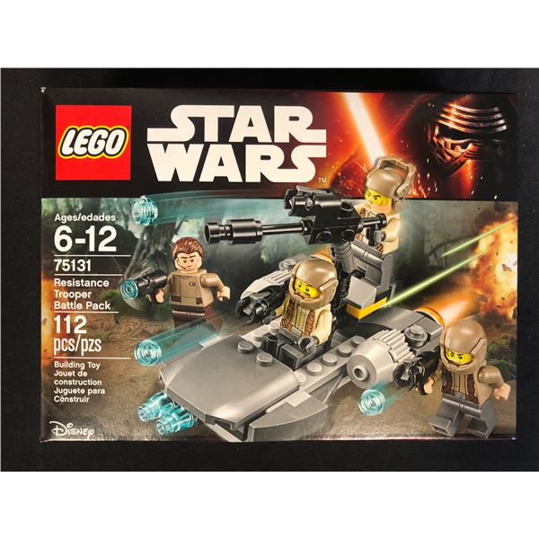 SEALED LEGO STAR WARS 75131 RESISTANCE TROOPER BATTLE ATTACK