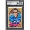 Image 1 : O.J. SIMPSON SIGNED 1970 TOPPS #90 w/HOF 85 (BAS SLAB)