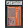 Image 2 : O.J. SIMPSON SIGNED 1970 TOPPS #90 w/HOF 85 (BAS SLAB)