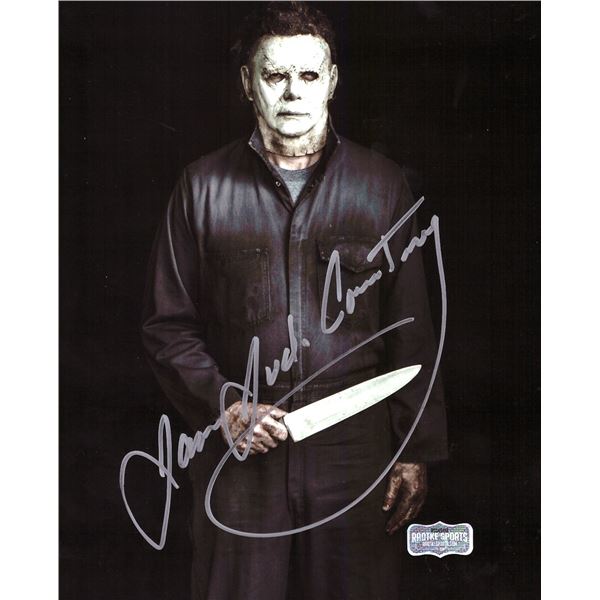 JAMES JUDE COURTNEY "MICHAEL MYERS" SIGNED 8X10 PHOTO (RADTKE COA)