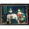 Image 1 : ADAM WEST & BURT WARD SIGNED BATMAN & ROBIN PHOTO (REAL AUTHENTIC COA)