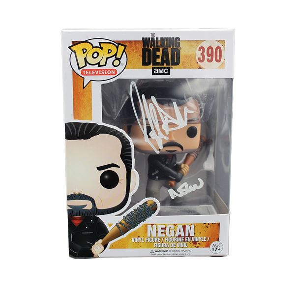 JEFFREY DEAN MORGAN SIGNED THE WALKING DEAD "NEGAN" FUNKO POP! VINYL FIGURE (RADTKE COA)