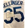 Image 3 : CODY BELLINGER SIGNED LA DODGERS PRO JERSEY WITH WORLD SERIES PATCH FANATICS COA)