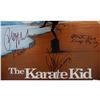 Image 2 : MACCHIO, KOVE & ZABKA SIGNED KARATE KID 16X20 MOVIE POSTER ((RADTKE COA)