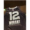 Image 1 : JA MORANT SIGNED MEMPHIS GRIZZLIES PRO NIKE JERSEY (PANINI COA)
