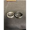 Image 3 : 1 JADE, 1 TUNGSTEN ,1 14K MENS RINGS
