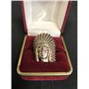 Image 2 : 1 MENS .925 STERLING SILVER NATIVE RING