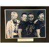 Image 1 : U2 BAND SIGNED 8 X 10 ( RA COA)