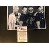 Image 2 : U2 BAND SIGNED 8 X 10 ( RA COA)