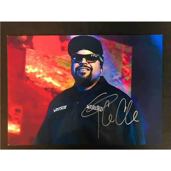 ICE CUBE SIGNED 8X10 PHOTO (RA COA)