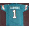 Image 1 : TUA TAGOVAILOA SIGNED DOLPHINS PRO STYLE JERSEY (BECKETT COA)