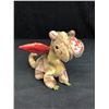 Image 1 : TY BEANIE BABY "SCORCH THE DRAGON" RETIRED 1998 PLUSH TOY