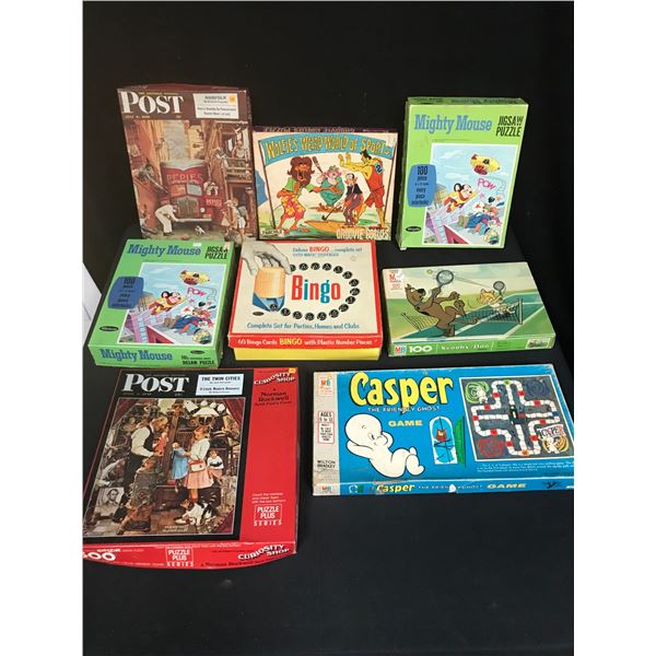 VINTAGE BOARD GAME LOT