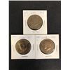 Image 1 : LOT OF 3 KENNEDY HALF DOLLARS