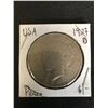 Image 1 : 1927 D PEACE SILVER DOLLAR .900 SILVER