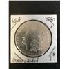 Image 1 : 1880 P  UNCIRCULATED MORGAN SILVER DOLLAR .900 SILVER