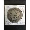 Image 1 : 1891 O  MORGAN SILVER DOLLAR .900 SILVER