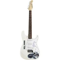 Neil Young Signed Guitar