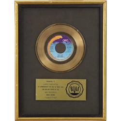 Larry Knechtel "Chevy Van" RIAA Gold Single