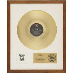 James Gang Rides Again RIAA Gold Album Award