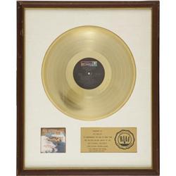 Joe Walsh "The Smoker You Drink" RIAA Gold Album