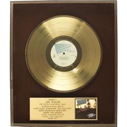 Eagles "Hotel California" Hong Kong Gold Album