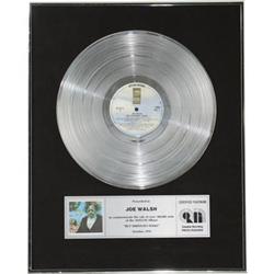 Joe Walsh "But Seriously, Folks..." CRIA Award