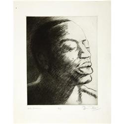 B. B. Broonzy Artist's Proof by Ronnie Wood