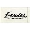 Image 1 : Kurt Cobain Signed "Fender" Sketch