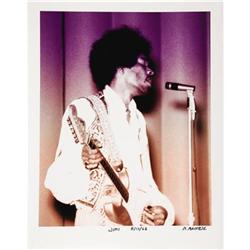 Jimi Hendrix Photo by Michael Maltese