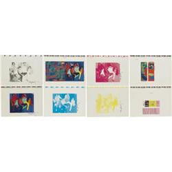 Rolling Stones "Dirty Work" Proof Sheets