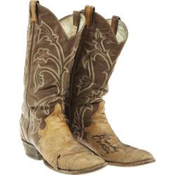 Village People Signed and Worn Cowboy Boots