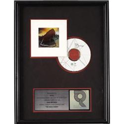 Sting "The Soul Cages" RIAA Platinum Album Award