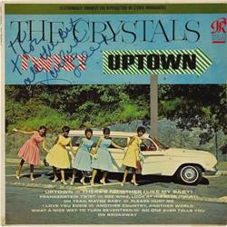 Crystals "Twist Uptown" Autographed Stereo LP (P
