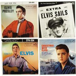 Elvis Presley EP Group of 7 (RCA, 1956-58). Very
