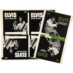 Elvis Presley Uncut 45 Sleeve Group (RCA, 1972-7