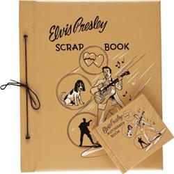 Elvis Presley Vintage Scrapbook & Autograph Book