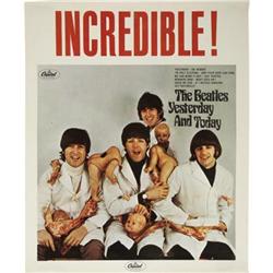 Beatles  Butcher Cover  In-Store Promo Poster