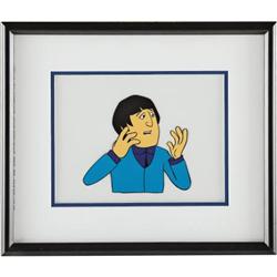 The Beatles Cartoon Series Animation Cel