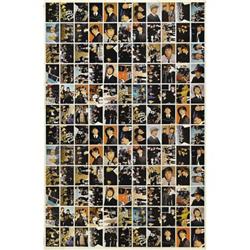 Beatles Uncut Sheet of Topps Diary Trading Cards
