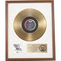 Beatles "Revolver" RIAA Gold Album Award, 1966