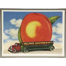 Allman Brothers  Eat a Peach  Lenticular Display