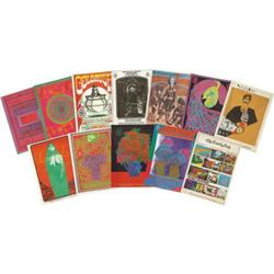 Avalon Ballroom Concert Postcard Group (Family D