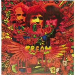 Cream "Disraeli Gears" Lenticular Display