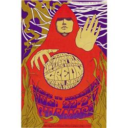 Cream/Butterfield Blues Band Fillmore Poster