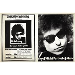 Bob Dylan Isle of Wight Event Poster (1969) App