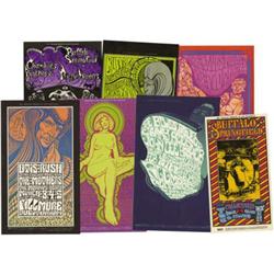 Fillmore Concert Postcard Group (Bill Graham, 19