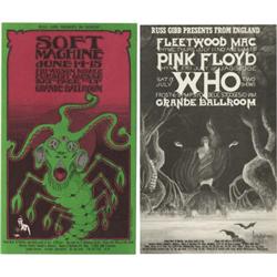 Grande Ballroom English Rock Concert Postcard Gr