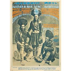 Grateful Dead "Three Indian Dudes" Avalon Ballro
